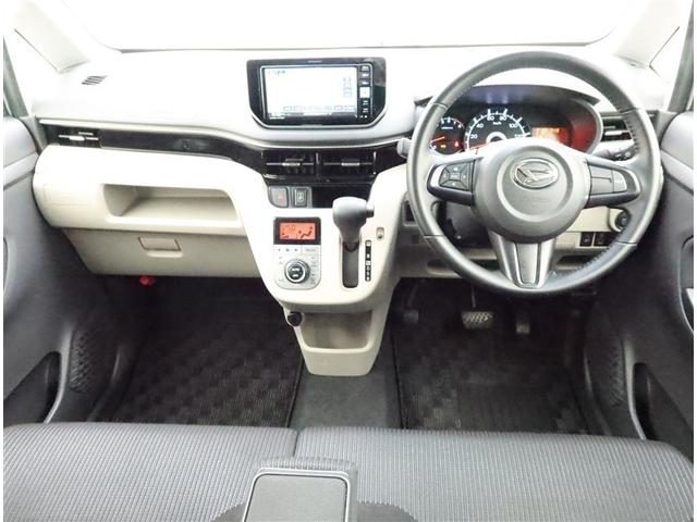 ムーヴ XリミテッドII SAIII 4WD ナビ フルセグ Bモニター 衝突被害軽減システム ETC スマートキー LEDヘッドランプ サイドバイザー アイドリングストップ リヤワイパー 運転席シートヒーター マッドガード オートライト(4枚目)