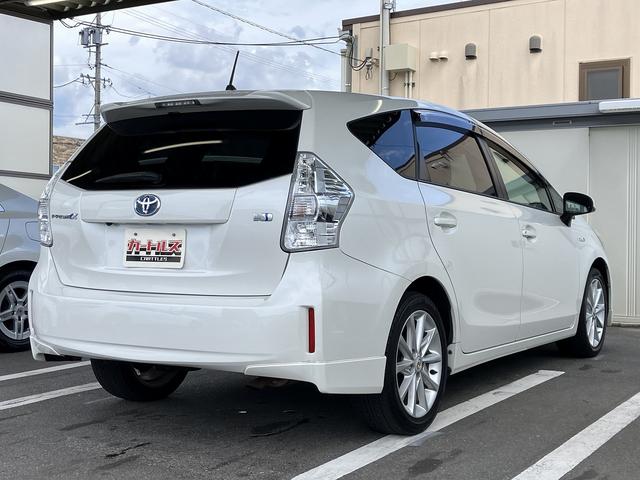 プリウスアルファ Ｓツーリングセレクション　ドライブレコーダー　ＥＴＣ　バックカメラ　ナビ　ＴＶ　アルミホイール　オートライト　ヘッドライトウォッシャー　スマートキー　電動格納ミラー　ＣＶＴ　盗難防止システム　衝突安全ボディ　ＡＢＳ　ＣＤ（21枚目）