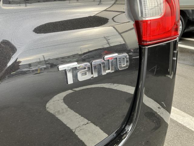 タント Ｘ　ＳＡ　ＥＴＣ　バックカメラ　両側電動スライドドア　ＴＶ　衝突被害軽減システム　オートライト　スマートキー　アイドリングストップ　電動格納ミラー　ベンチシート　後席モニター　ＣＶＴ　盗難防止システム　ＡＢＳ（27枚目）