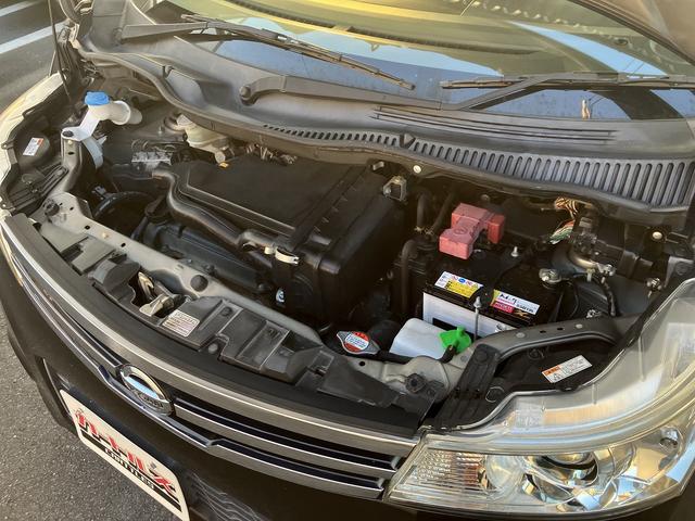 ルークス ハイウェイスター　両側スライド・片側電動　ナビ　ＴＶ　オートライト　ＨＩＤ　スマートキー　電動格納ミラー　ベンチシート　ＣＶＴ　盗難防止システム　ＡＢＳ　Ｂｌｕｅｔｏｏｔｈ　アルミホイール　衝突安全ボディ　エアコン（25枚目）