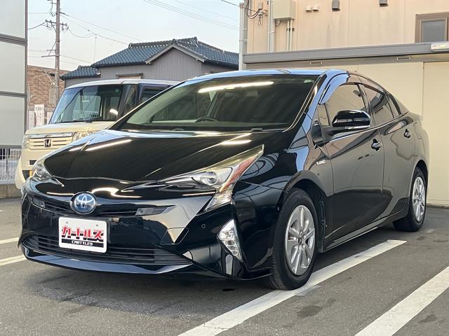 プリウス Ｓセーフティプラス　クリアランスソナー　レーンアシスト　オートクルーズコントロール　パークアシスト　衝突被害軽減システム　バックカメラ　ナビ　ＴＶ　アルミホイール　オートマチックハイビーム　オートライト（16枚目）