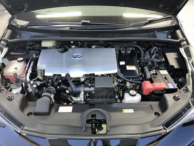 プリウス Ｓセーフティプラス　クリアランスソナー　レーンアシスト　オートクルーズコントロール　パークアシスト　衝突被害軽減システム　バックカメラ　ナビ　ＴＶ　アルミホイール　オートマチックハイビーム　オートライト（23枚目）