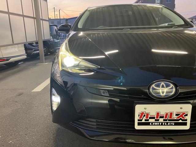 プリウス Ｓセーフティプラス　クリアランスソナー　レーンアシスト　オートクルーズコントロール　パークアシスト　衝突被害軽減システム　バックカメラ　ナビ　ＴＶ　アルミホイール　オートマチックハイビーム　オートライト（27枚目）