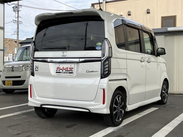 N-BOXカスタム G・Lホンダセンシング ETC バックカメラ 両側スライド・片側電動 ナビ TV クリアランスソナー オートクルーズコントロール レーンアシスト 衝突被害軽減システム オートライト LEDヘッドランプ スマートキー(19枚目)