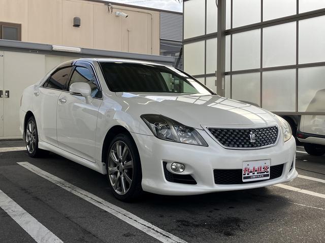 クラウン 2.5アスリート ナビパッケージ ETC オートクルーズコントロール バックカメラ ナビ TV アルミホイール HID AT スマートキー 電動格納ミラー 盗難防止システム パワーシート CD DVD再生 MD Bluetooth(18枚目)