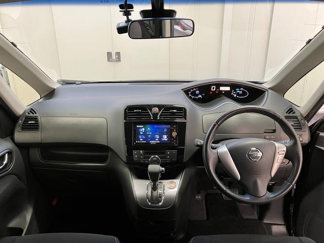 セレナ ライダー ブラックライン ZZ S-ハイブリッド ドライブレコーダー ETC バックカメラ ナビ TV オートクルーズコントロール レーンアシスト 衝突被害軽減システム 両側電動スライドドア オートライト LEDヘッドランプ スマートキー(6枚目)