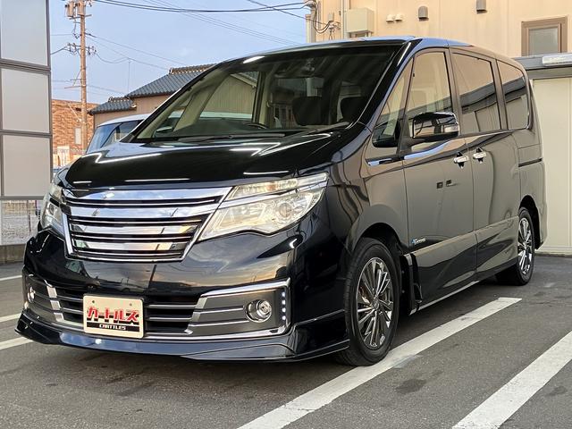 セレナ ライダー ブラックライン ZZ S-ハイブリッド ドライブレコーダー ETC バックカメラ ナビ TV オートクルーズコントロール レーンアシスト 衝突被害軽減システム 両側電動スライドドア オートライト LEDヘッドランプ スマートキー(50枚目)