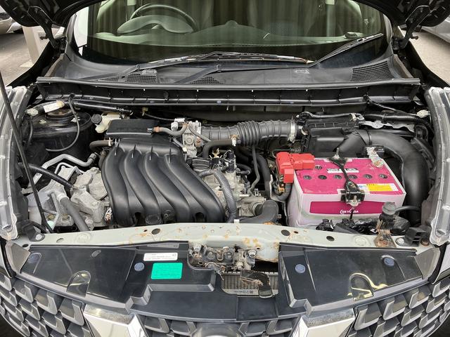 ジューク 15RX ETC バックカメラ ナビ TV オートライト アルミホイール スマートキー アイドリングストップ CVT 盗難防止システム 衝突安全ボディ CD USB ミュージックプレイヤー接続可 ABS ESC(24枚目)