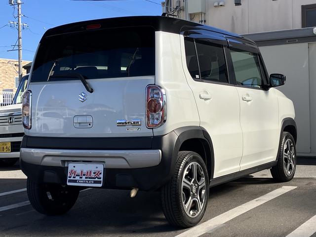 ハスラー Ｘターボ　ＥＴＣ　衝突被害軽減システム　オートライト　ＨＩＤ　スマートキー　アイドリングストップ　電動格納ミラー　シートヒーター　ベンチシート　ターボ　ＣＶＴ　盗難防止システム　ＡＢＳ　ＥＳＣ（19枚目）