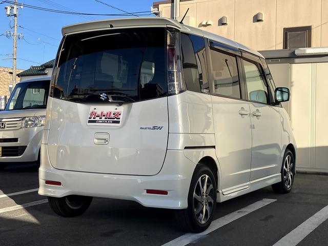 パレットSW TS ドライブレコーダー バックカメラ 両側電動スライドドア ナビ TV オートライト HID スマートキー 電動格納ミラー ベンチシート CVT 盗難防止システム ABS アルミホイール 衝突安全ボディ(18枚目)