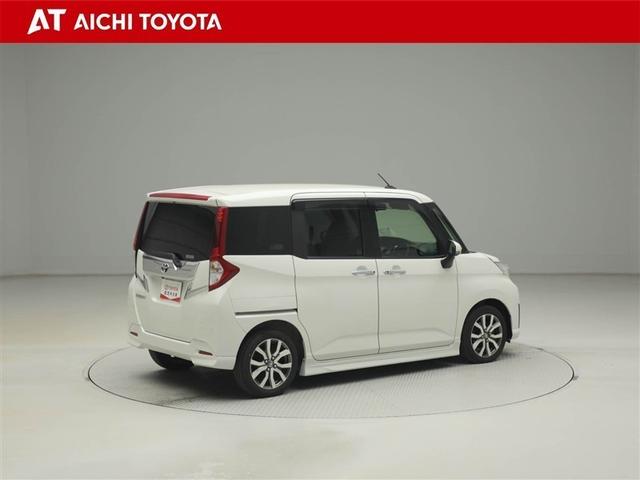 ルーミー カスタムＧ－Ｔ　助手席エアバック　両側オートスライドドア　スマートキープッシュスタート　ＬＥＤライト　１オーナー　横滑り防止機能　クルコン　ＥＴＣ付　アルミホイール　キーレス　ＤＶＤ　ドラレコ　ナビ＆ＴＶ　エアバッグ（6枚目）