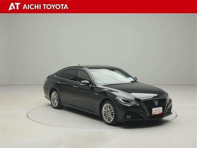 クラウンハイブリッド S エレガンススタイル 衝突軽減ブレーキ LEDライト ワンオーナー車 バックカメラ クルコン ETC パワーシート DVD再生 ドラレコ メモリーナビ ミュージックプレイヤー接続可 アルミホイール スマートキー ナビTV(8枚目)