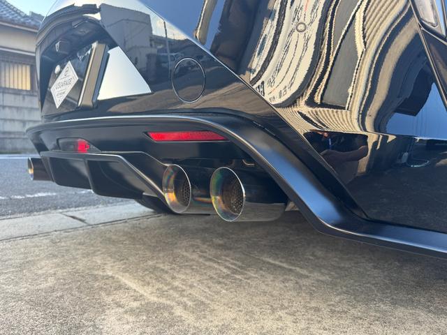 LC LC500 Sパッケージ リバティーウォーク仕様 パワークラフトマフラー(可変バルブ) IDEALエアサスキット カーボンルーフ LBWK20インチアルミ デジタルインナーミラー(10枚目)