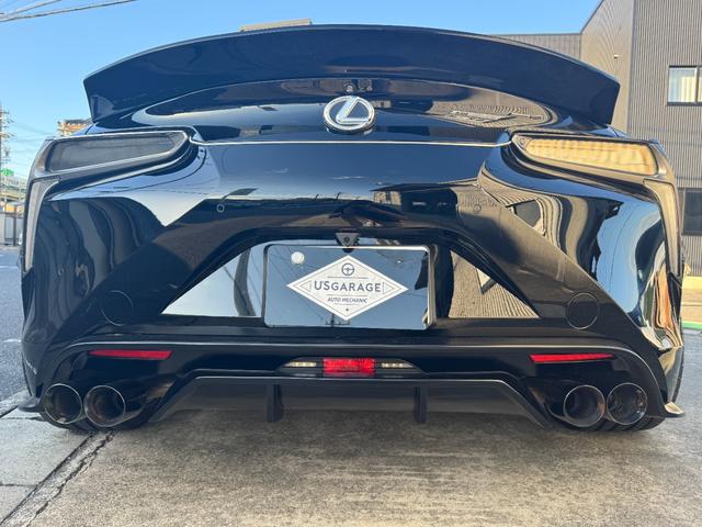 LC LC500 Sパッケージ リバティーウォーク仕様 パワークラフトマフラー(可変バルブ) IDEALエアサスキット カーボンルーフ LBWK20インチアルミ デジタルインナーミラー(11枚目)