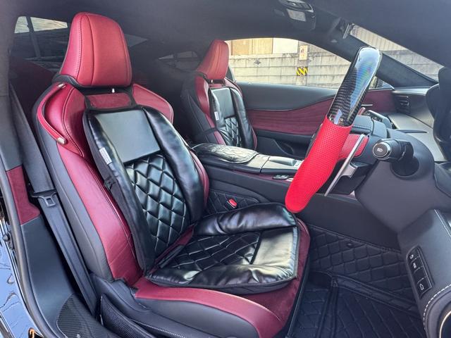 LC LC500 Sパッケージ リバティーウォーク仕様 パワークラフトマフラー(可変バルブ) IDEALエアサスキット カーボンルーフ LBWK20インチアルミ デジタルインナーミラー(13枚目)