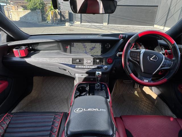 LS LS500 Fスポーツ FORGED DESIGN(22) 赤革シート サンルーフ マクレビ データーシステムエアサスコントローラー TRD(エアロ・マフラー・リアディフューザー) アーティシャンスピリッツ(ボンネット)(2枚目)