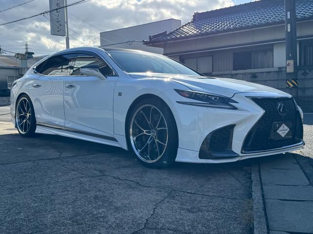 LS LS500 Fスポーツ FORGED DESIGN(22) 赤革シート サンルーフ マクレビ データーシステムエアサスコントローラー TRD(エアロ・マフラー・リアディフューザー) アーティシャンスピリッツ(ボンネット)(10枚目)