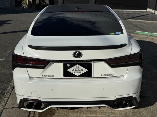 LS LS500 Fスポーツ FORGED DESIGN(22) 赤革シート サンルーフ マクレビ データーシステムエアサスコントローラー TRD(エアロ・マフラー・リアディフューザー) アーティシャンスピリッツ(ボンネット)(23枚目)