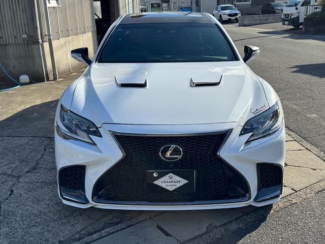 LS LS500 Fスポーツ FORGED DESIGN(22) 赤革シート サンルーフ マクレビ データーシステムエアサスコントローラー TRD(エアロ・マフラー・リアディフューザー) アーティシャンスピリッツ(ボンネット)(25枚目)