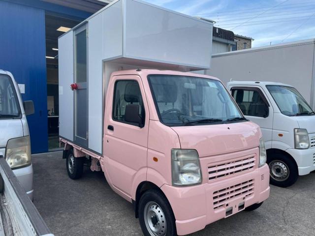 　キッチンカー　移動販売車　ケータリングカー　フードトラック（Ｂ）／全塗装＋前方収納＋側面・後方跳上扉＆テーブル＋サッシ＋ドア＋シンク＆タンク＋換気扇＋床＋照明＋外部内部電源(26枚目)