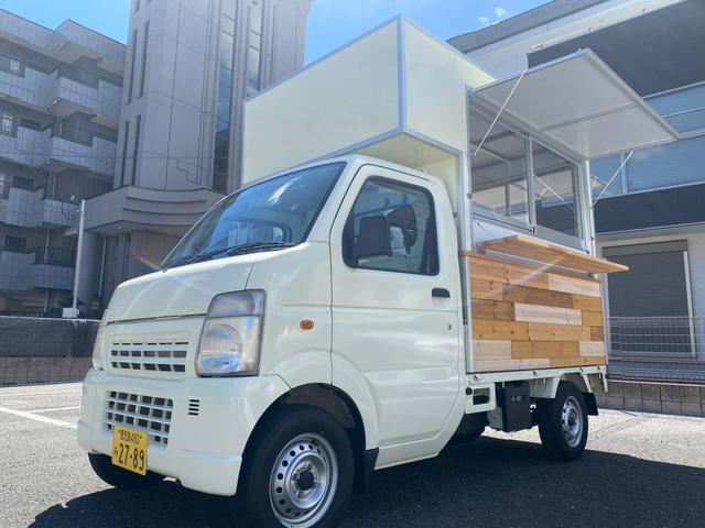 　キッチンカー　移動販売車　ケータリングカー　フードトラック（Ｂ）／全塗装＋前方収納＋側面・後方跳上扉＆テーブル＋サッシ＋ドア＋シンク＆タンク＋換気扇＋床＋照明＋外部内部電源(38枚目)