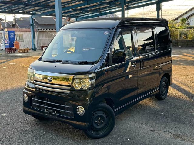 アトレーワゴン カスタムターボＲＳ　ＡＴ　ＥＴＣ　ナビ　ＴＶ　両側スライドドア　ターボ　ＨＩＤ　ＡＢＳ　エアコン　パワーステアリング　パワーウィンドウ　運転席エアバッグ　助手席エアバッグ　ＣＤ　ＤＶＤ再生　Ｂｌｕｅｔｏｏｔｈ（9枚目）