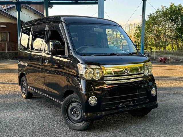 アトレーワゴン カスタムターボＲＳ　ＡＴ　ＥＴＣ　ナビ　ＴＶ　両側スライドドア　ターボ　ＨＩＤ　ＡＢＳ　エアコン　パワーステアリング　パワーウィンドウ　運転席エアバッグ　助手席エアバッグ　ＣＤ　ＤＶＤ再生　Ｂｌｕｅｔｏｏｔｈ（12枚目）