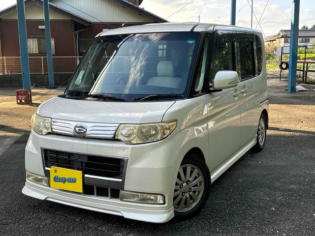 タント カスタムＶセレクション　スライドドア　ナビ　ＨＩＤ　スマートキー　ベンチシート　ＡＴ　盗難防止システム　アルミホイール　衝突安全ボディ　エアコン　パワーステアリング　パワーウィンドウ（2枚目）