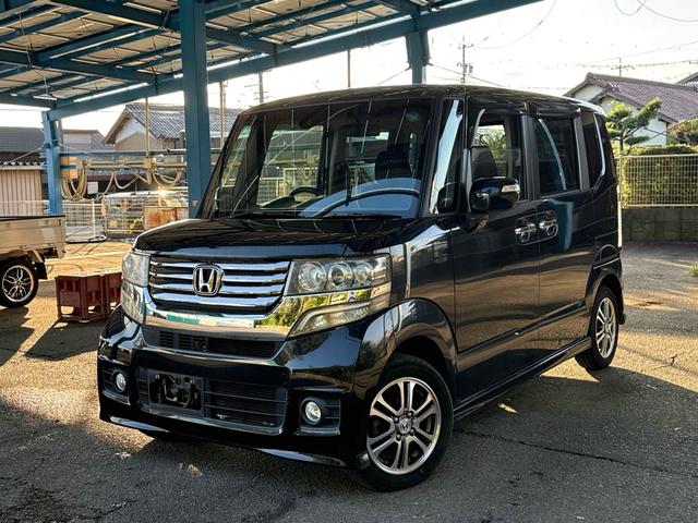 Ｎ－ＢＯＸカスタム Ｇ・Ａパッケージ　バックカメラ　両側スライド・片側電動　衝突被害軽減システム　ＨＩＤ　スマートキー　アイドリングストップ　ベンチシート　ＣＶＴ　盗難防止システム　ＡＢＳ　ＥＳＣ　アルミホイール　エアコン（6枚目）