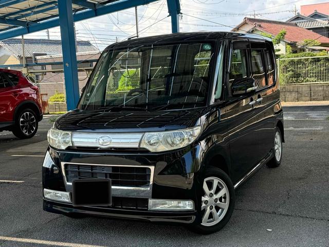 タント カスタムＸ　ＥＴＣ　スライドドア　ナビ　ＨＩＤ　スマートキー　ベンチシート　ＡＴ　盗難防止システム　ＡＢＳ　アルミホイール　衝突安全ボディ　エアコン　パワーステアリング（11枚目）