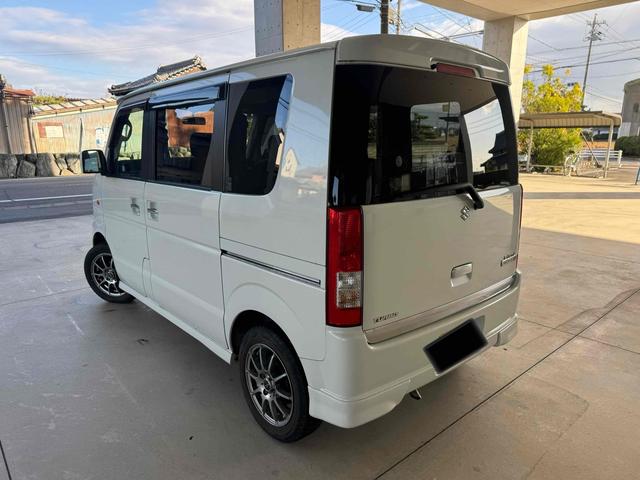 エブリイワゴン ＰＺターボ　両側スライド・片側電動　ナビ　キーレスエントリー　ターボ　ＡＴ　盗難防止システム　ＡＢＳ　アルミホイール　衝突安全ボディ　エアコン　パワーステアリング　パワーウィンドウ　運転席エアバッグ（8枚目）