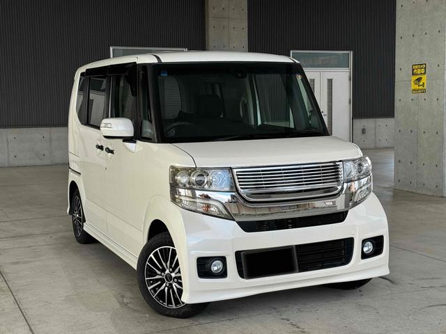 N-BOXカスタム G・Aパッケージ ETC 両側電動スライドドア ナビ TV 衝突被害軽減システム オートライト HID スマートキー アイドリングストップ ベンチシート CVT 盗難防止システム ABS ESC アルミホイール(2枚目)