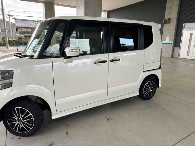 N-BOXカスタム G・Aパッケージ ETC 両側電動スライドドア ナビ TV 衝突被害軽減システム オートライト HID スマートキー アイドリングストップ ベンチシート CVT 盗難防止システム ABS ESC アルミホイール(10枚目)