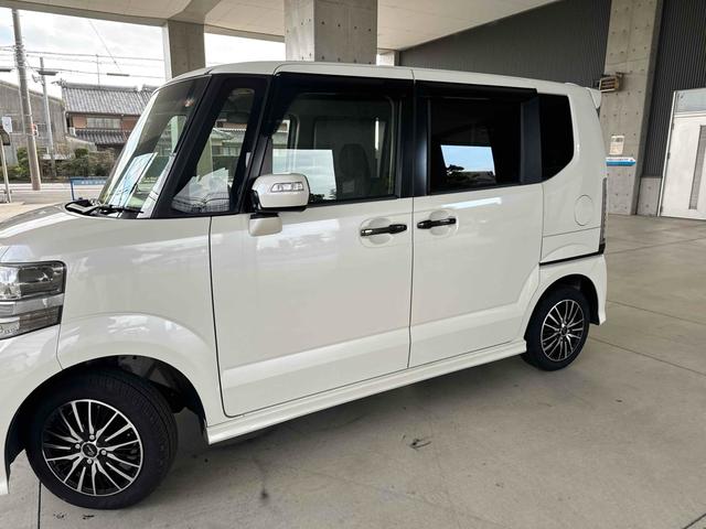 N-BOXカスタム G・Aパッケージ ETC 両側電動スライドドア ナビ TV 衝突被害軽減システム オートライト HID スマートキー アイドリングストップ ベンチシート CVT 盗難防止システム ABS ESC アルミホイール(11枚目)