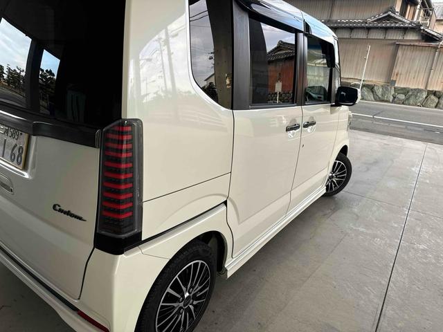 N-BOXカスタム G・Aパッケージ ETC 両側電動スライドドア ナビ TV 衝突被害軽減システム オートライト HID スマートキー アイドリングストップ ベンチシート CVT 盗難防止システム ABS ESC アルミホイール(14枚目)