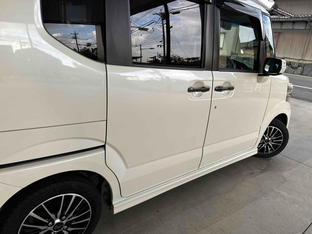 N-BOXカスタム G・Aパッケージ ETC 両側電動スライドドア ナビ TV 衝突被害軽減システム オートライト HID スマートキー アイドリングストップ ベンチシート CVT 盗難防止システム ABS ESC アルミホイール(17枚目)