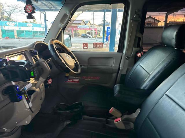 エブリイワゴン PZターボ ドライブレコーダー 両側スライド・片側電動 ナビ TV キーレスエントリー ターボ AT 盗難防止システム ABS CD MD ローダウン アルミホイール 衝突安全ボディ エアコン パワーステアリング(24枚目)