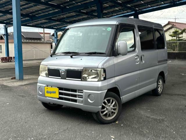 クリッパーリオ E FOUR 4WD 両側スライドドア キーレスエントリー AT ABS アルミホイール 衝突安全ボディ エアコン パワーステアリング パワーウィンドウ(4枚目)