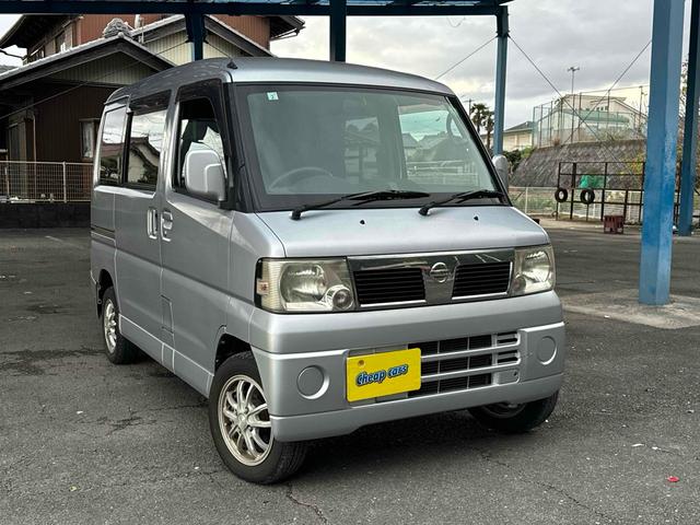 クリッパーリオ E FOUR 4WD 両側スライドドア キーレスエントリー AT ABS アルミホイール 衝突安全ボディ エアコン パワーステアリング パワーウィンドウ(6枚目)