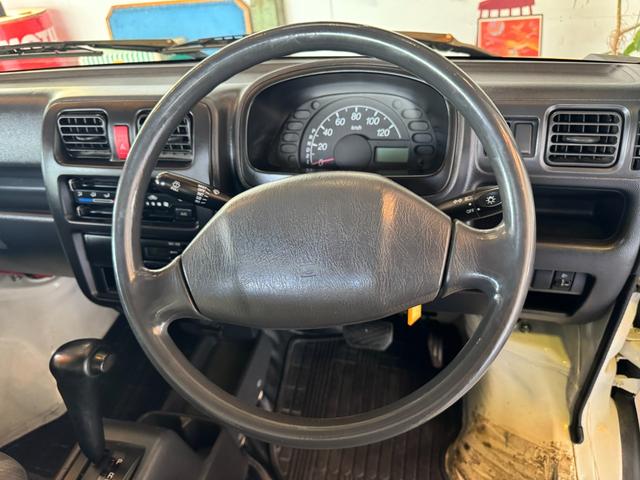 キャリイトラック KU エアコン パワステ 地区限定仕様車 スペアキーあり 法定点検整備付(14枚目)