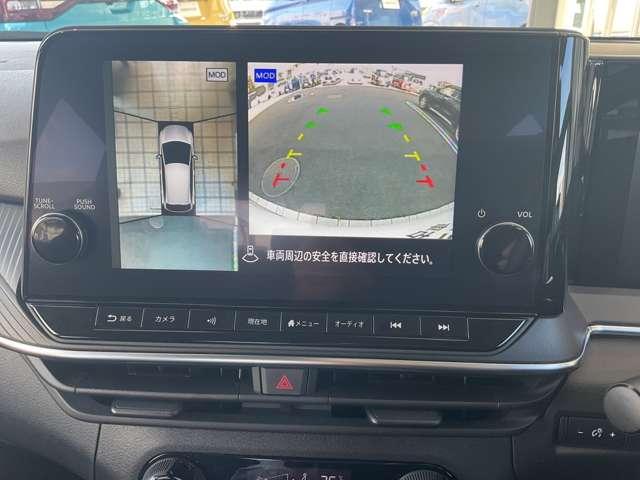 ノート X 日産9インチコネクトナビ 全周囲カメラ ペダル踏み間違い防止 横滑り防止装置 ハイビームアシスト LEDヘッドライト 電動パーキング オートホールド コードレススマホ充電 Bluetooth接続(7枚目)