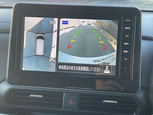 ルークス ハイウェイスター　Ｇターボプロパイロットエディション　全周囲カメラ　純正ナビＭＭ２２３Ｄ－Ｌ　横滑り防止装置ＳＲＳニーエアバック　ＬＥＤヘッドライト　ロールサンシェイド　リアシーリングファン　前後ソナー　先行車発進アラーム　ペダル踏み間違い防止（7枚目）