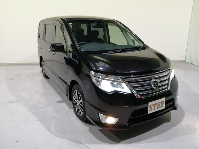 セレナ ハイウェイスター S-ハイブリッド 後期型 禁煙車 検査2年 両側パワースライド フリップダウンモニター ブルートゥース対応ナビバックカメラ 地デジTV LEDヘッドライト クルーズコントロール ETC アイドリングストップ 記録簿(8枚目)