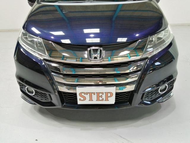 オデッセイ アブソルート　１オーナー車　スマートキー２個　純正インターナビ　リアフリップダウンモニター　地デジバックカメラ　衝突防止ブレーキシステム　クルーズコントロール　プッシュスタート　ＥＴＣ　純正１７インチアルミ　記録簿（45枚目）