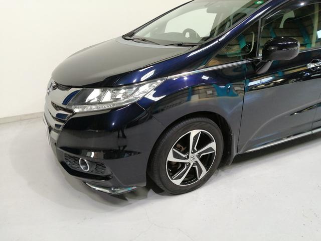 オデッセイ アブソルート　１オーナー車　スマートキー２個　純正インターナビ　リアフリップダウンモニター　地デジバックカメラ　衝突防止ブレーキシステム　クルーズコントロール　プッシュスタート　ＥＴＣ　純正１７インチアルミ　記録簿（55枚目）