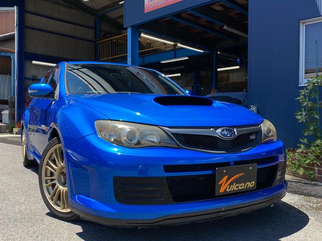 インプレッサ ＷＲＸ　ＳＴｉ　ＨＫＳマフラー　Ｓｔｉリアアンダースポイラー　社外リアスポイラー　社外フロントバンパー　純正ビッグキャリパー　純正レカロシート　Ｄｅｆｉブーストメーター　ＣＵＳＣＯロアアームバー　ＢＢＳ１８インチＡＷ（4枚目）