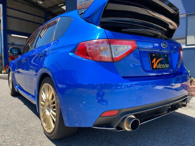 インプレッサ ＷＲＸ　ＳＴｉ　ＨＫＳマフラー　Ｓｔｉリアアンダースポイラー　社外リアスポイラー　社外フロントバンパー　純正ビッグキャリパー　純正レカロシート　Ｄｅｆｉブーストメーター　ＣＵＳＣＯロアアームバー　ＢＢＳ１８インチＡＷ（24枚目）