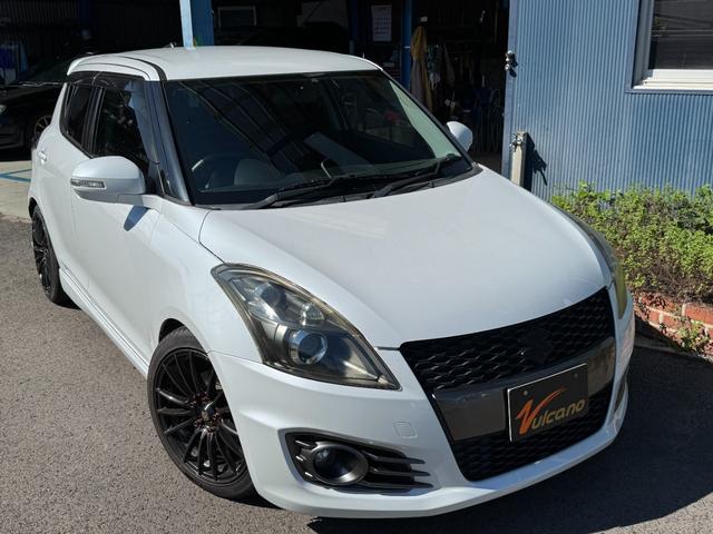 スイフトスポーツ ベースグレード TEIN車高調 WedsSportホイール RossoModelloマフラー スロットルコントローラー 社外エアクリーナー 社外テールランプ(9枚目)