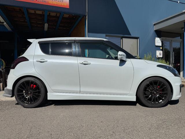 スイフトスポーツ ベースグレード TEIN車高調 WedsSportホイール RossoModelloマフラー スロットルコントローラー 社外エアクリーナー 社外テールランプ(13枚目)