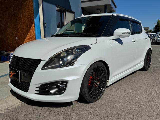 スイフトスポーツ ベースグレード TEIN車高調 WedsSportホイール RossoModelloマフラー スロットルコントローラー 社外エアクリーナー 社外テールランプ(25枚目)